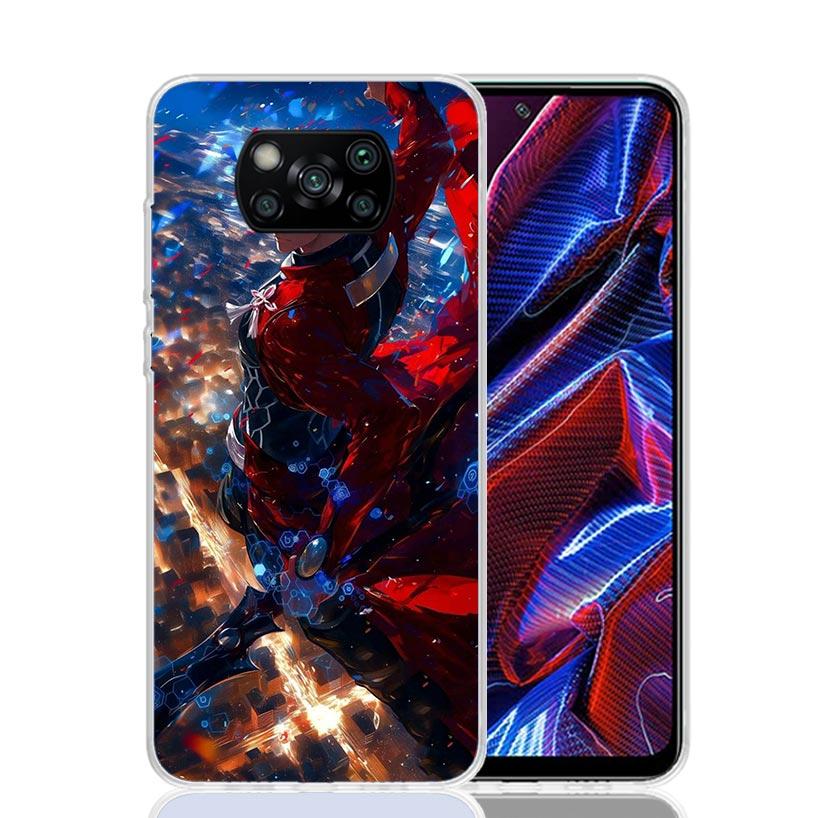 Fate Zero Stay Night Archer Phone Case For Xiaomi Poco X7 X6 X5 Pro F7 Ultra Redmi 15C 15 13 13C 12 12C 10 10A 10C 9 9A 9C 9T Co