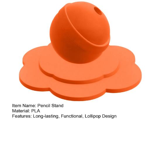 Melting Lollipop Pencil Holder Portable 3D Printed Pencil Stand Touchscreen