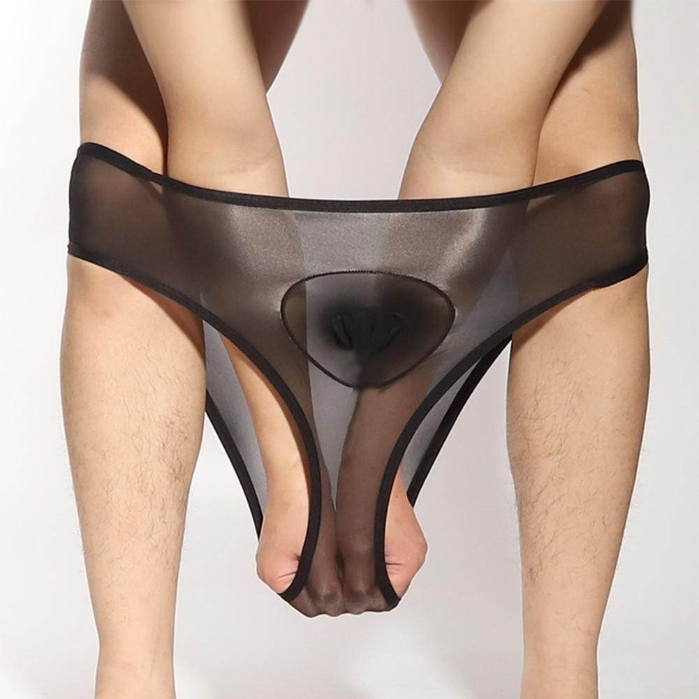 Low Waist Womens Thongs Pantyhose Seamless See Through