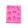 Multiple Fruit DIY Fondant Cake Banana Grape Strawberry Peach Orange Corn Silicone Mold