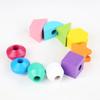 Learning Plugging Block Toy Shape & Color Sorting Game Wooden Beading Toy Stacking Puzzle Interactive Toddler Fun Gift