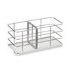 Gtzbciv Sponge Holder, Rust-Resistant Sponge Rack for Kitchen, Stainless Steel Sponge Detergent Holder, Scrubbing Brush Holder with Drip Tray and Mova
