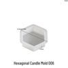 DIY Silicone Mold for Triangle, Square, Circle, Pentagon, Semicircle, Trapezoid, and Cloud Aromatherapy Plaster Candles