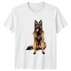 Long Haired German Shepherd T-Shirt German Shepherd Dog Birthday Gift