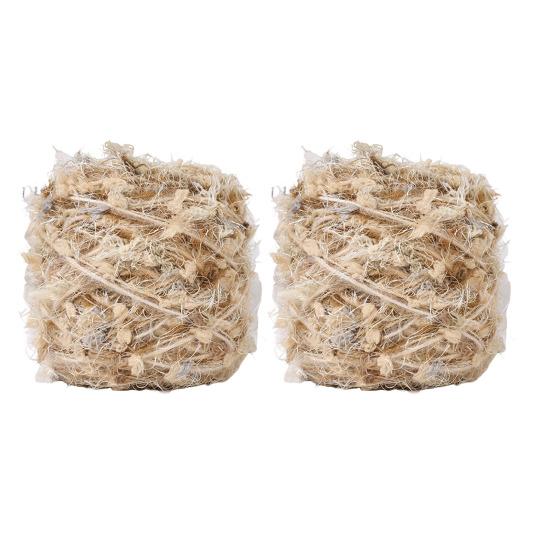 1/2Pcs 100G Hand Blended Yarn Ball DIY Handmade Knitting Crafts Bags Gloves Tassels