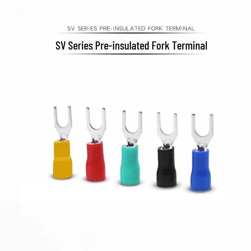 FUWEISHENG Pre-insulated Spade Ring Crimp Terminals