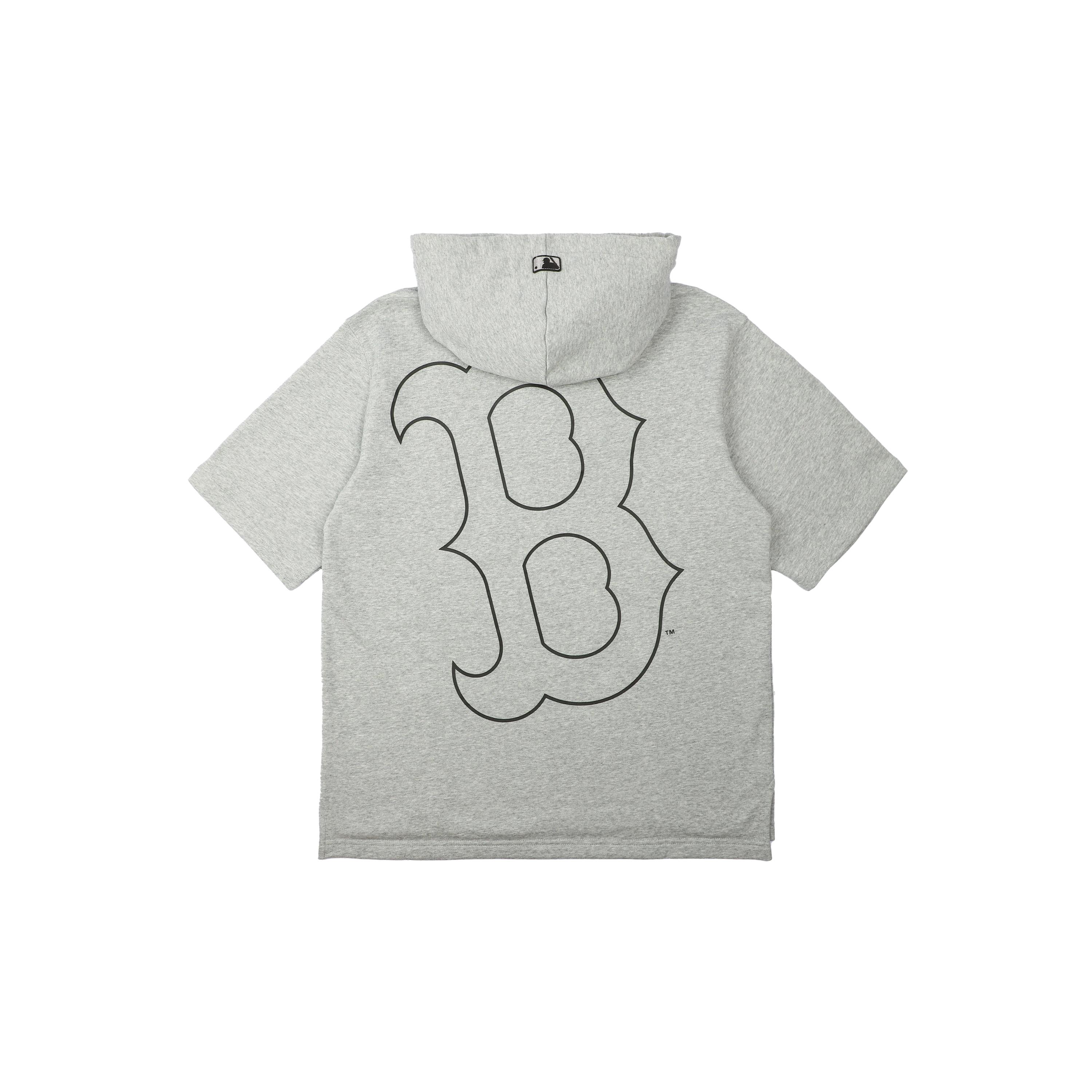 MLB Sweatshirts Unisex Gray Hooded Moderate 31HD52131-43M XS