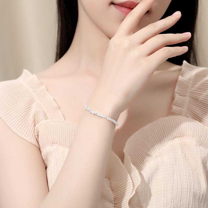 999 Silver Coins, A Few Pairs of Bracelets, Pure Silver, Niche Design, Antique Style Instagram Versatile Bracelet, Geometric Best Friend