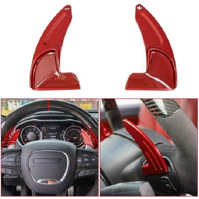 Palettes de Changement de Vitesse au Volant Garniture d'Extension de Levier de Vitesse pour Dodge Challenger Charger P