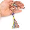 Woven Natural Gravel Crystal Rough Stone Life Tree Fringed Pendant Car Rearview Mirror Pendant Bag Decoration G16