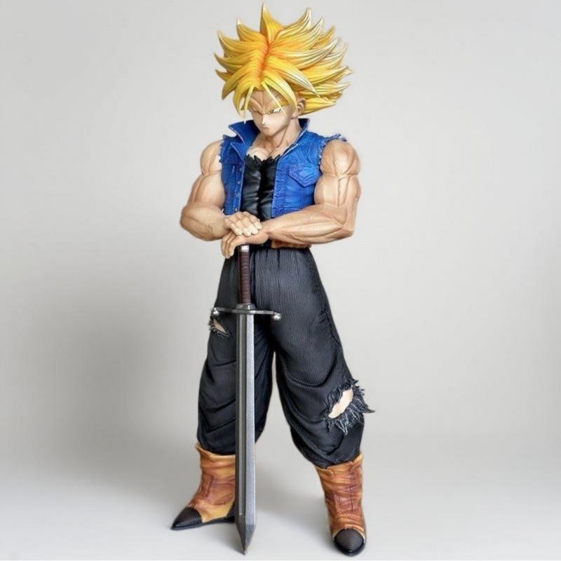 Dragon Ball Anime Peripheral, Infinite Z Warrior, Infinite Trunks Figure Trunks Large Extra Large Statue