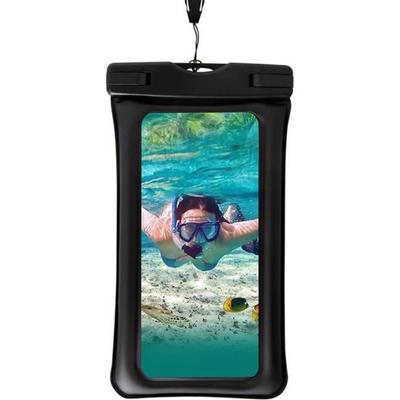 Waterproof Pouch - Universal - Floatable - IPX8 - Sensitive Touch - Black