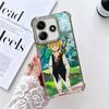 Sept Péchés Capitaux Meliodas Coque de Téléphone Souple Pour Xiaomi Redmi Note 14 15 Pro Plus 13 12 11S 11T 5G 10 9S 9 Placage Anti-Chute Fu