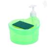 Dishwashing Liquid Automatic Dispenser Portable Soap Liquid Adder Kitchen Detergent Press Box Sponge Soap Kitchen Tools