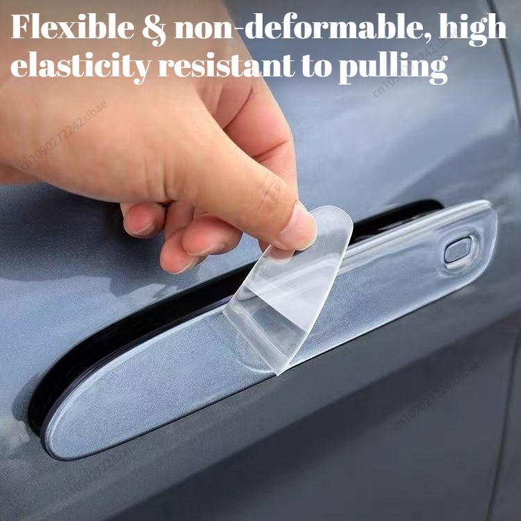Epoxy Outer Door Handle Stickers, Anti-scratch Anti-collision Protector For BYD Sealion 7 2024-2026 Protective Accessories 7HD