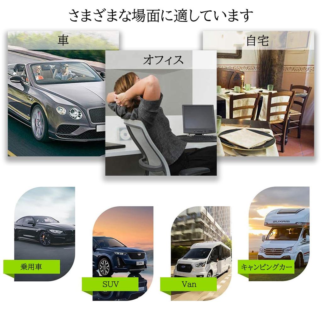Car Seat Cushion with Lumbar Breathable Ergonomic Back Comfortable for and Black High-End Support, Support, Driving, Car/Office Chairs,