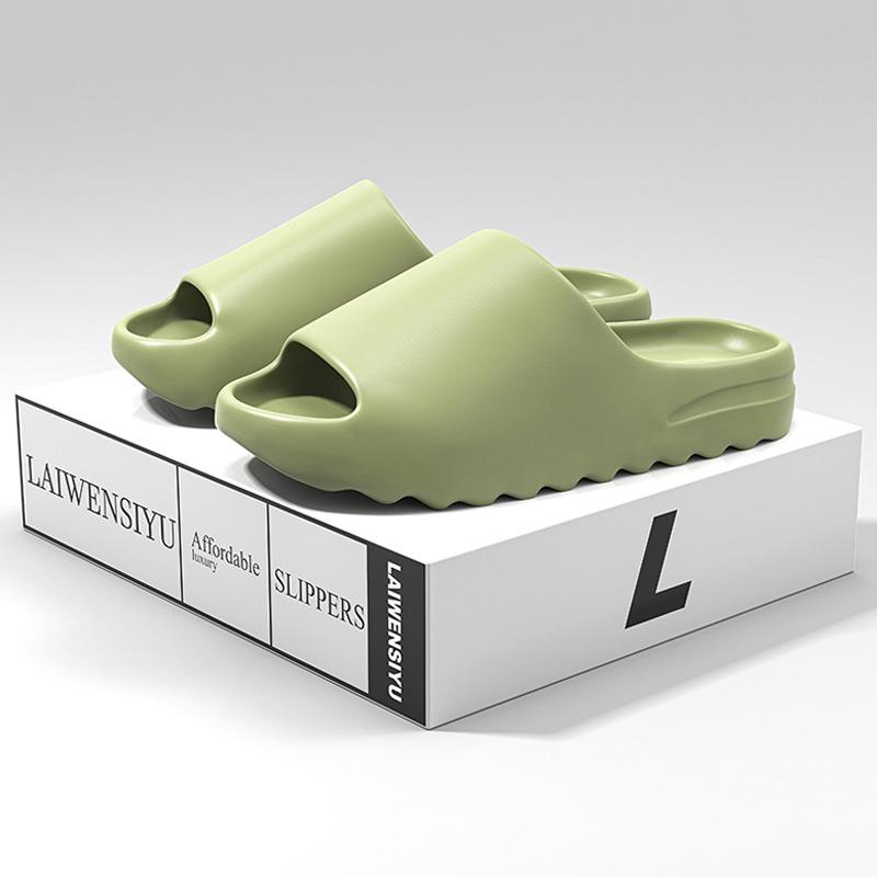 Kokosnuss-Hausschuhe für Herren Outdoor-Bekleidung Sportsandalen EVA Dicke Sohle Gepolstertes Gefühl Schmirgelbrett-Stil Pantoletten