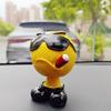 A Creative Fun Car Ornament, A Decorative Piece for The Car Dashboard and Desktop, Unique and Personalized Accessory, Comes with A Black Pad.