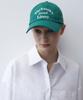 ITER Embroidery Slogan Cotton Ball Cap_Black