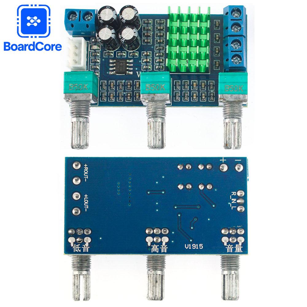 XH-M567 Amplificador TPA3116 D2 Dual-channel Stereo High Power Digital Audio Power Amplifier Board 80W*2