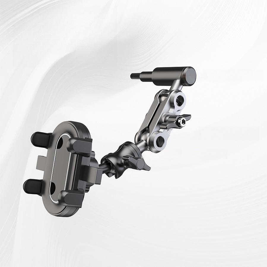 

Подходит для Land Cruiser Tank 300500 Властный ручка на стойке А фиксированный автомобильный держатель для телефона чёрный