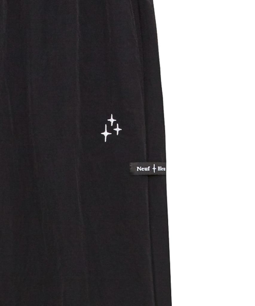 Nupeuebeullu Neb Nylon String Pants (Black)