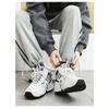 Snow Boots for Men, High-top Men's Winter Student Sports Skateboard Shoes, Fleece-lined Thickened Warm Cotton Shoes.