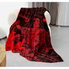 Polynesian Patterns Blanket for Sofa Bed Travel Camping Living Room Office Conditioning Blanket for All Seasons Gifts