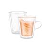 BODUM Canteen doppelwandiger Becher, 200 ml, 2er-Set. Merkmale: Isolierte Konstruktion, hitzebeständiges Glas, mikrowellen-, ofen-, spülmaschinen- und gefrierschrankgeeignet