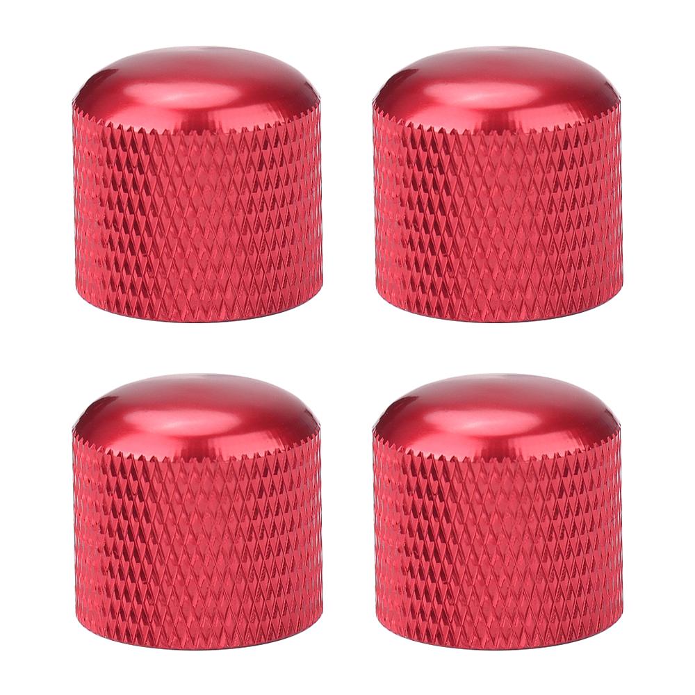 3pcs/4pcs Metal/Plastic 6mm Dome/Flat top Tone Guitar Volume Tone Knobs Potentiometer Control Knobs For Electric Guitar Bass