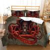 Skull Printing Duvet Cover Youth Bedroom Decor Bedding Suit Comforter Cover