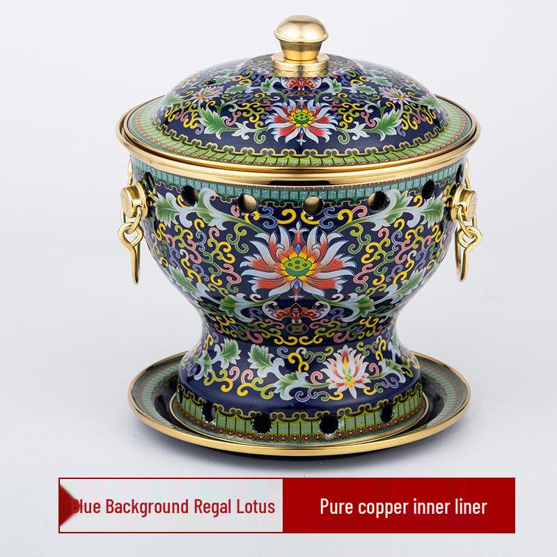 Individual Thickened Copper Alcohol Hot Pot