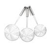 Oval Skimmer Stainless Steel Filter Mesh Oil Pot Food Filter Cookware Colander Fried Filter Kitchen Strainer Baking Cooking Tool for Home Kitchen Use
