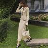 Chic Lace Knit Dress - New Autumn Winter Chunky Knit Wrap Dress with Stand Collar