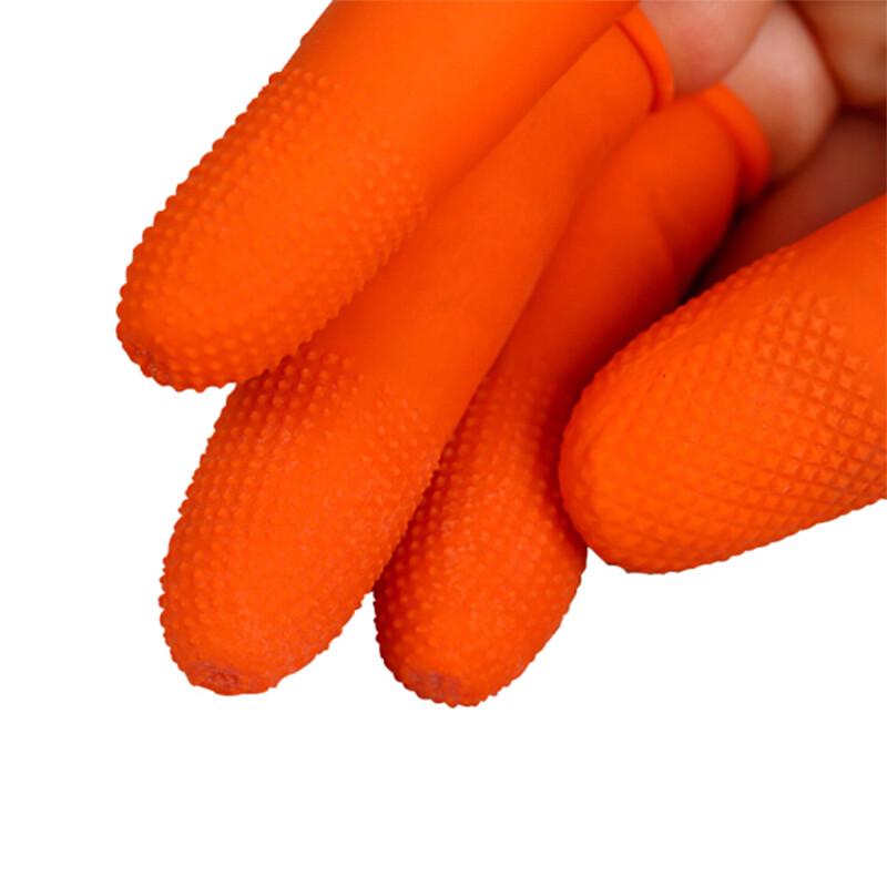 Winstan WST530 Einweg-Latex-Anti-Rutsch-Fingerspitzenlinge (100er-Packung)