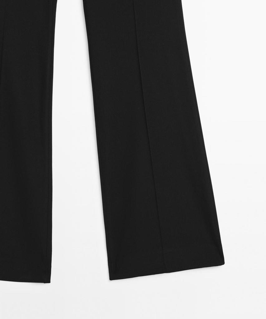 Masimodutti Pocket Detail Flare Pants
