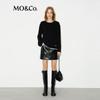 MO&Co. Women's Acetate Cashmere Blend Faux Two-Piece Knit Pullover