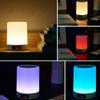 LED Light Wireless Bluetooth-compatible Speaker FM Radio Clock Mic Stereo Music Player