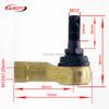M12 Steering Tie Rod End Kit Ball Joints Fit For Yamaha ATV GRIZZLY 450 4x4 KODIAK 400 4x4 Auto ATV UTV PARTSc