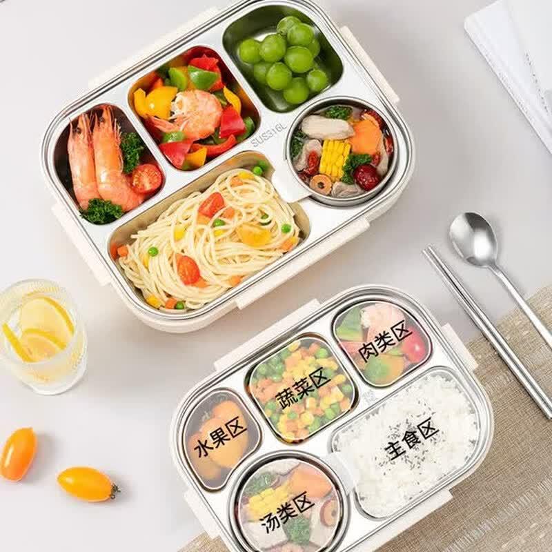 TAFUCO 316L Insulated 5-Compartment Lunch Box 1.7L