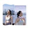 Portable Neck Fan with Semiconductor Cooling Plate That Blow Cold Air Bladeless Neck Air Conditioner for TravelCamping,C