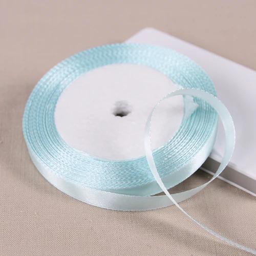 10mm Satin Ribbons DIY Wedding Birthday Party Artificial Silk Roses Crafts Supplies Sewing Acces Scrapbooking Material 25Yards