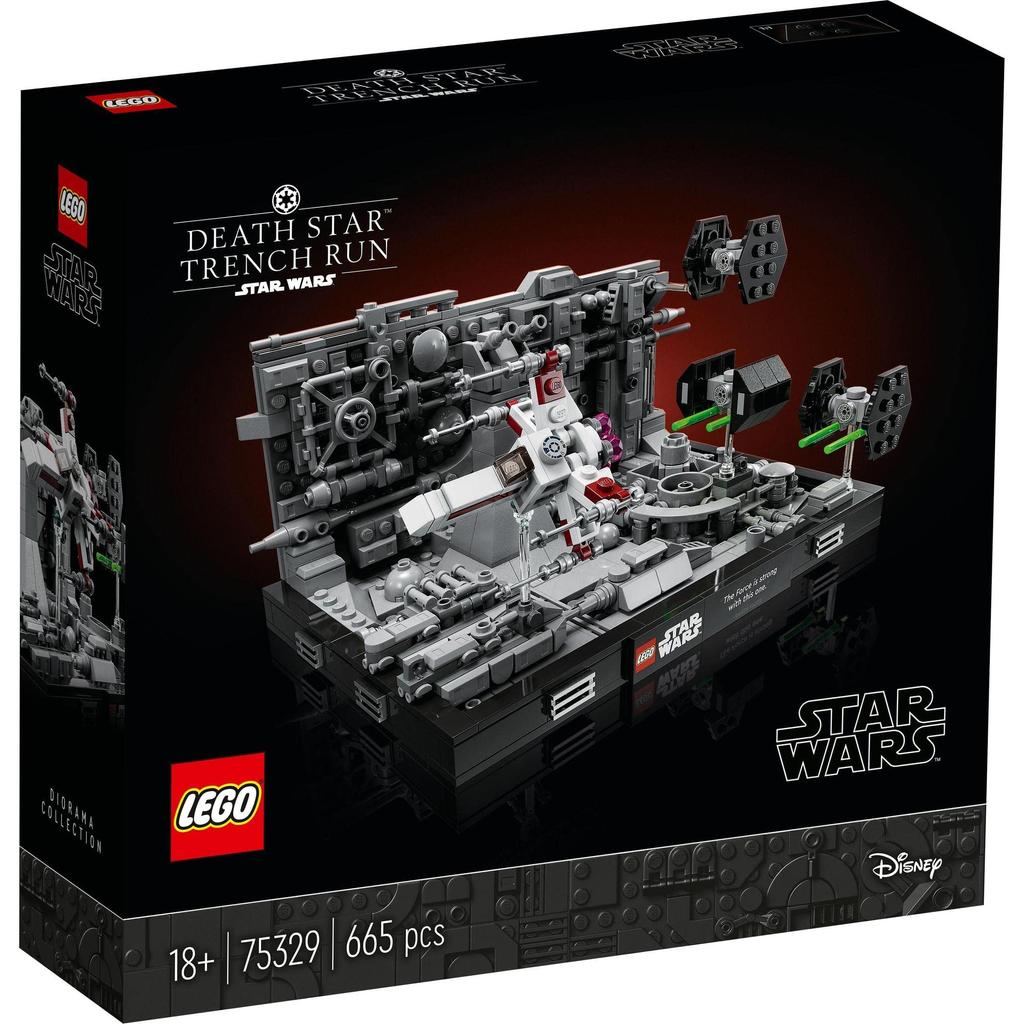 LEGO Star Wars Todesstern Trench Run Diorama 75329 Spielzeugblock Geschenk Truck Jungen Erwachsene (TM)