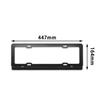 Aluminum Alloy License Plate Frame with Screws Universal Easy To Install Car Front Rear License Plate Holder