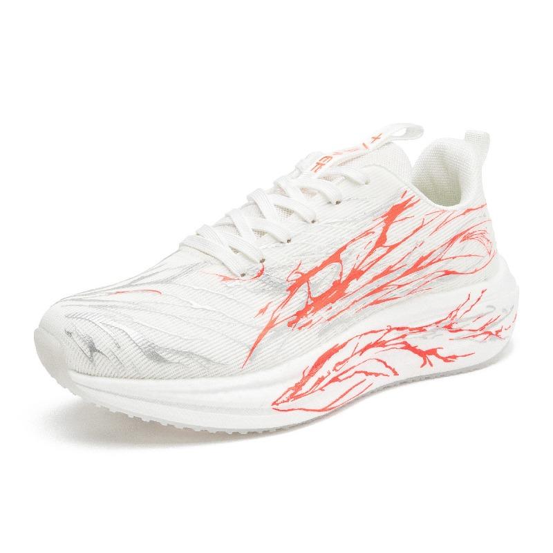 New sports and leisure shoes, popcorn carbon board soft-soled running shoes, fashionable and versatile student running shoes