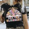 Tricou Hex the Oligarchy, Tricou Grafic Feminist Vrăjitoare
