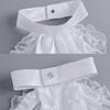 Ruffled Vintage Victorian Costume Detachable Fake Collar Accessory Set Cosplay Accessory