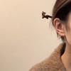 Headwear Chinese Hanfu Style Hair Clip Wooden Cartoon Aniaml Hairpin Elegant Cat Hair Stick  Daily