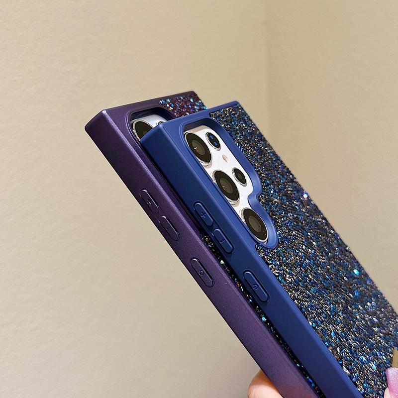 Luxe Bling Strass Diamant Hoesje Voor Samsung S26 S25 S24 S23 Ultra Plus Sparkle Glitter Schokbestendige Cover Voor Vrouwen Meisjes