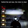 Motorcycle 4 Light Modes Lights High-Quality LED Beads Spotlights Owl Shape Fog Lights Headlamp Red Yellow White Three Colors